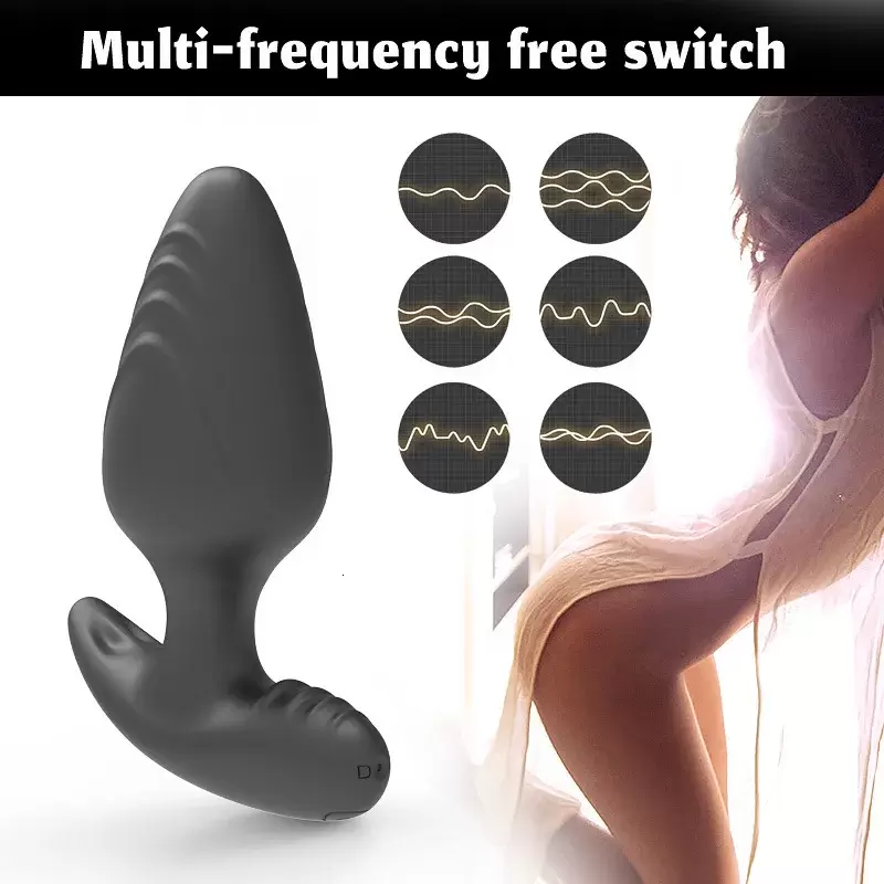 Anal plug vibrante con controllo remoto  