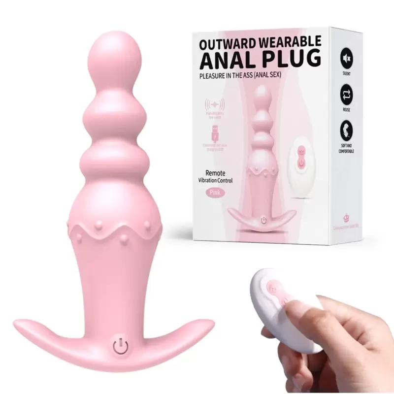 Anal Plug outward wearable 2 colori