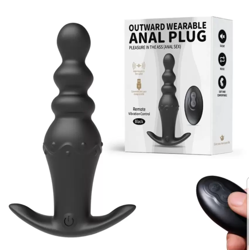 Anal Plug outward wearable 2 colori  