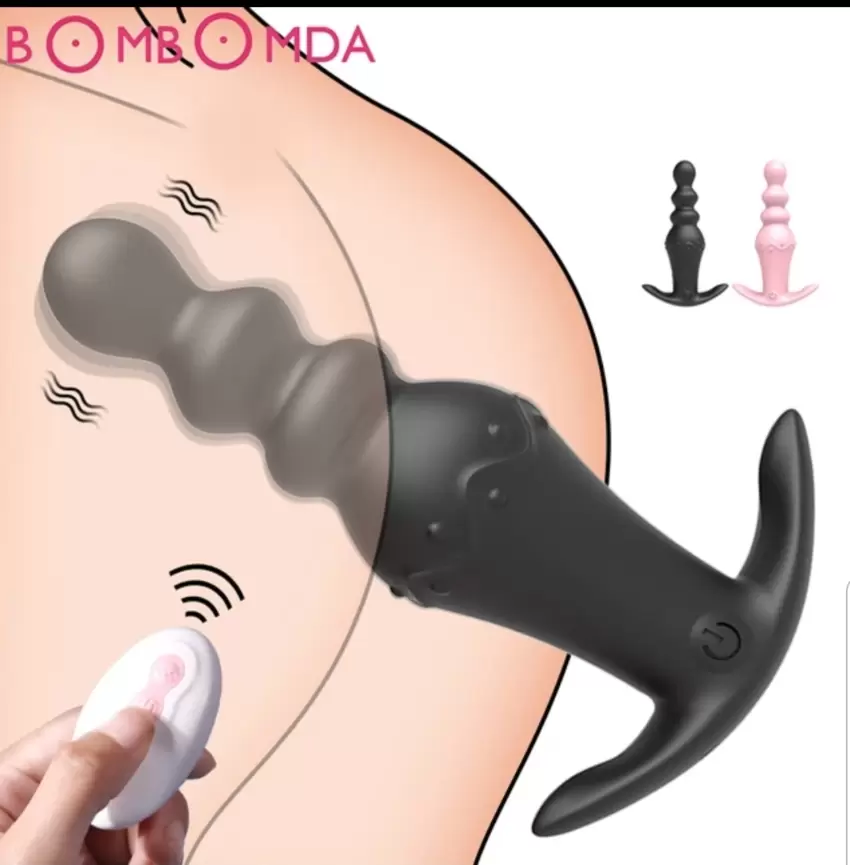 Anal Plug outward wearable 2 colori  