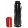 DOPPIO DILDO KING COCK 11 NERO  