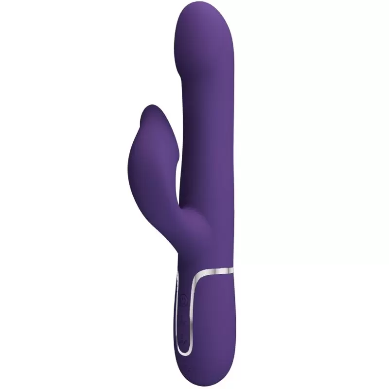 PRETTY LOVE - ZALIN PERLE VIBRATORE RABBIT 4 IN 1 VIOLA  