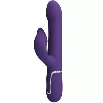 PRETTY LOVE - ZALIN PERLE VIBRATORE RABBIT 4 IN 1 VIOLA 