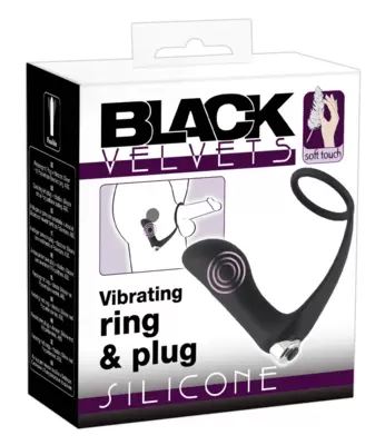 Anello vibrante con plug 