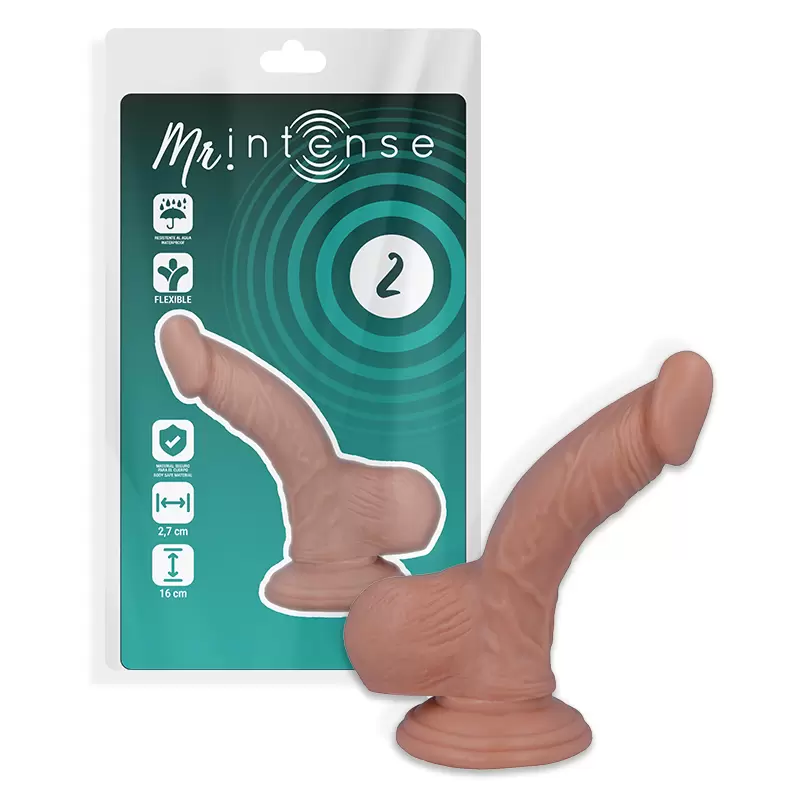 MR INTENSE - 2 PENE REALISTICO 16 CM -O- 2.7 CM  