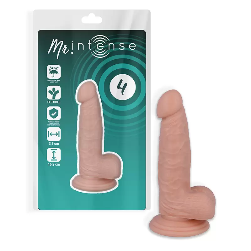 MR INTENSE - 4 PENE REALISTICO 16.2 CM -O- 3.1 CM  