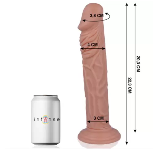 MR INTENSE - 27 PENE REALISTICO 22.3 CM -O- 4 CM  