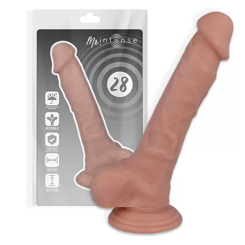 MR INTENSE - 28 PENE REALISTICO 22.3 CM -O- 3.4 CM  