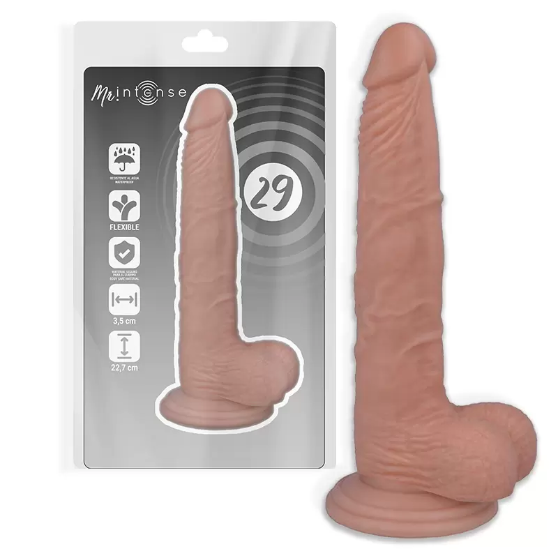 MR INTENSE - 29 PENE REALISTICO 22.7 CM -O- 3.5 CM  