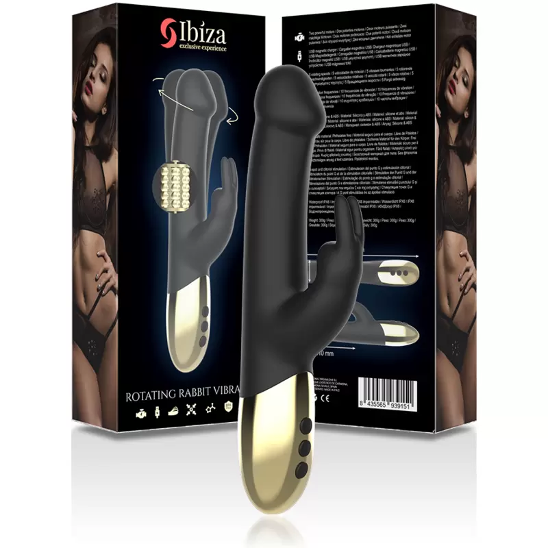 IBIZA - VIBRATORE ROTANTE  