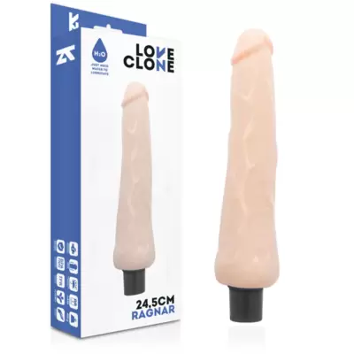 LOVECLONE - VIBRATORE AUTOLUBRIFICANTE RAGNAR 24.5 CM -O- 3.5 CM 