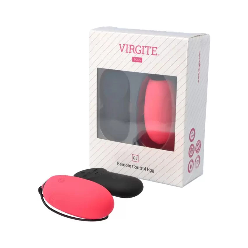 Virgite - Ovulo Ricaricabile con Controllo Remoto G5 - Rosa  