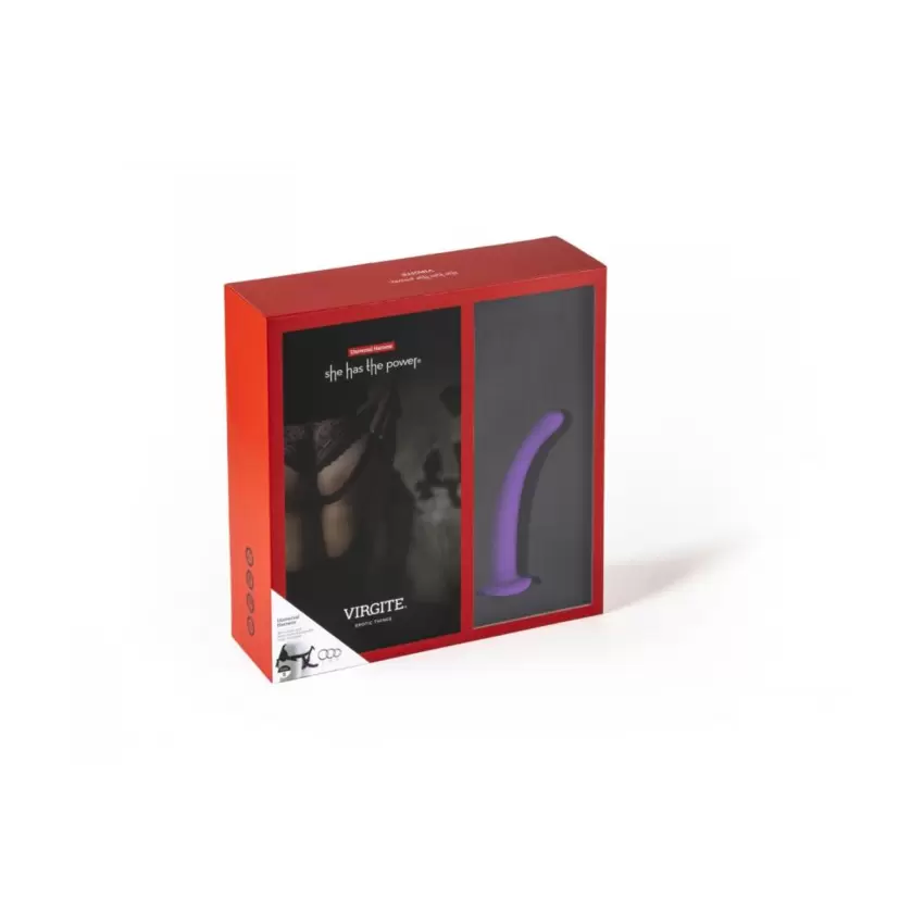 Virgite - Strap-On Taglia S con Dildo 5  Viola  