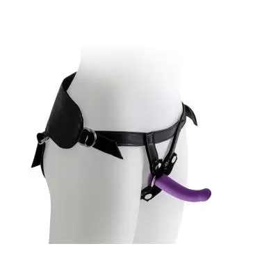 Virgite - Strap-On Taglia S con Dildo 5  Viola  