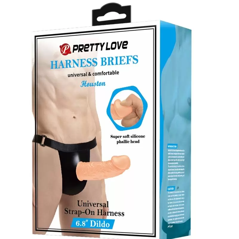 PRETTY LOVE - SLIP HARNNES CON DIDLO INCLUSO  