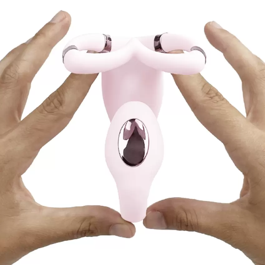 Adrien Lastic - Stimolatore Clitorideo e Punto G + App Venus - Rosa  