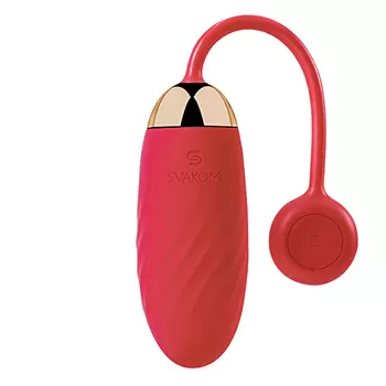 Svakom - Ella App-Controlled Vibrating Egg Red  