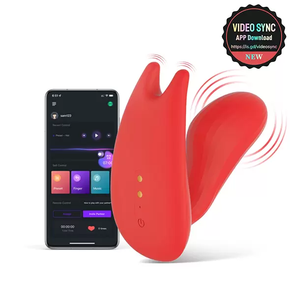 Magic Motion - Umi Smart Wearable Dual Motor Vibrator Rosso  