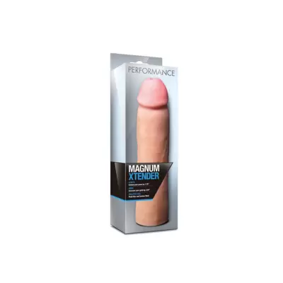 AU NATUREL HUGE 10  DILDO VANILLA 