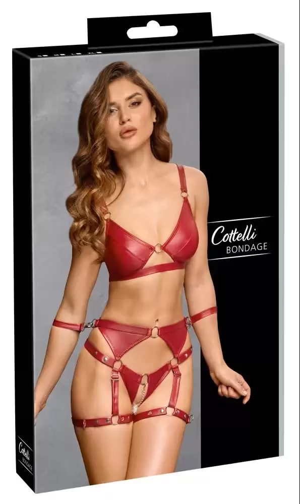 Bondage set red S  