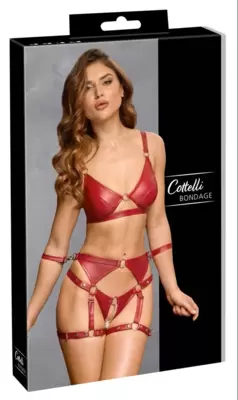 Bondage set red S 