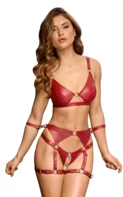 Bondage set red S 