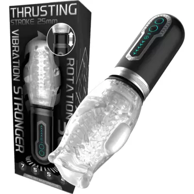 Thrusting oral sex masturbator 