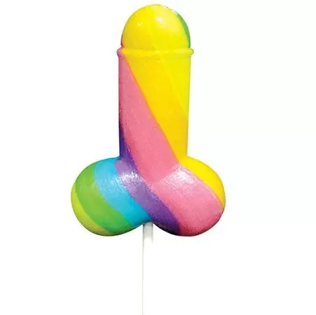 PRIDE - SPENCER & FLEETWOOD LECCA LILLIPOP LGBT CAZZO ARCOBALENO  