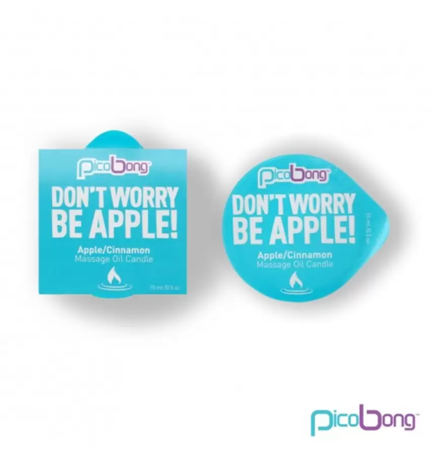 PicoBong - Apple & Cinnamon Massage Oil Candle  